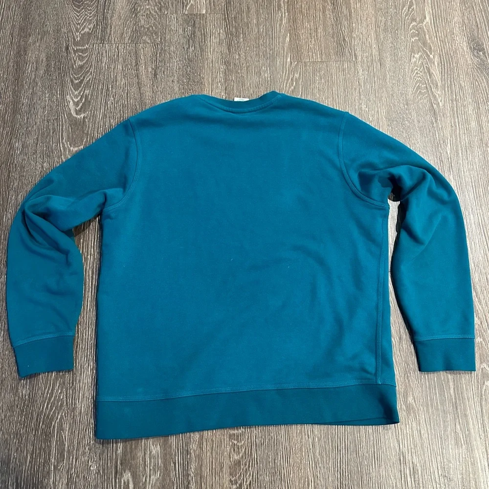 Nike Men's Teal Sweater - Picture 2 of 2